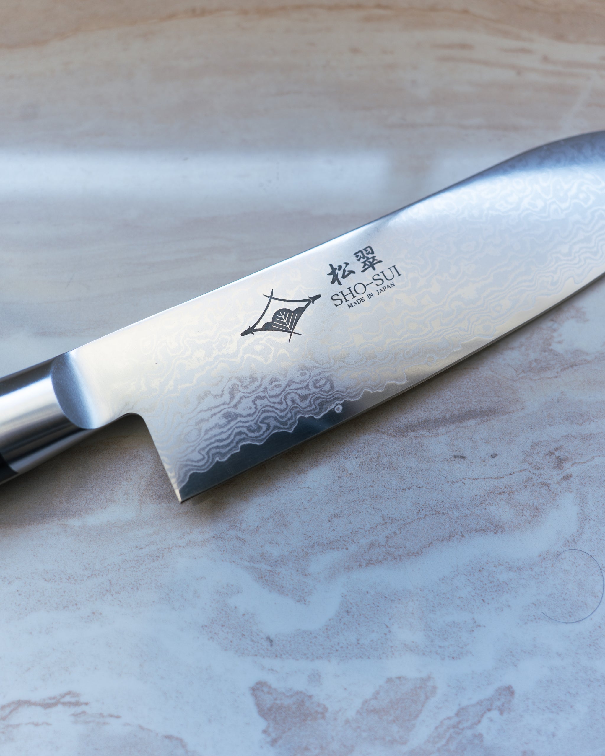 SANTOKU Japanese Knife SHO-SUI DAMASCUS – SAKE.treat | Premium