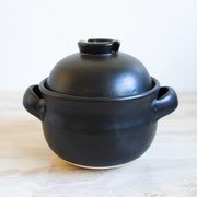 Donabe Black Rice Pot - Banko Ware
